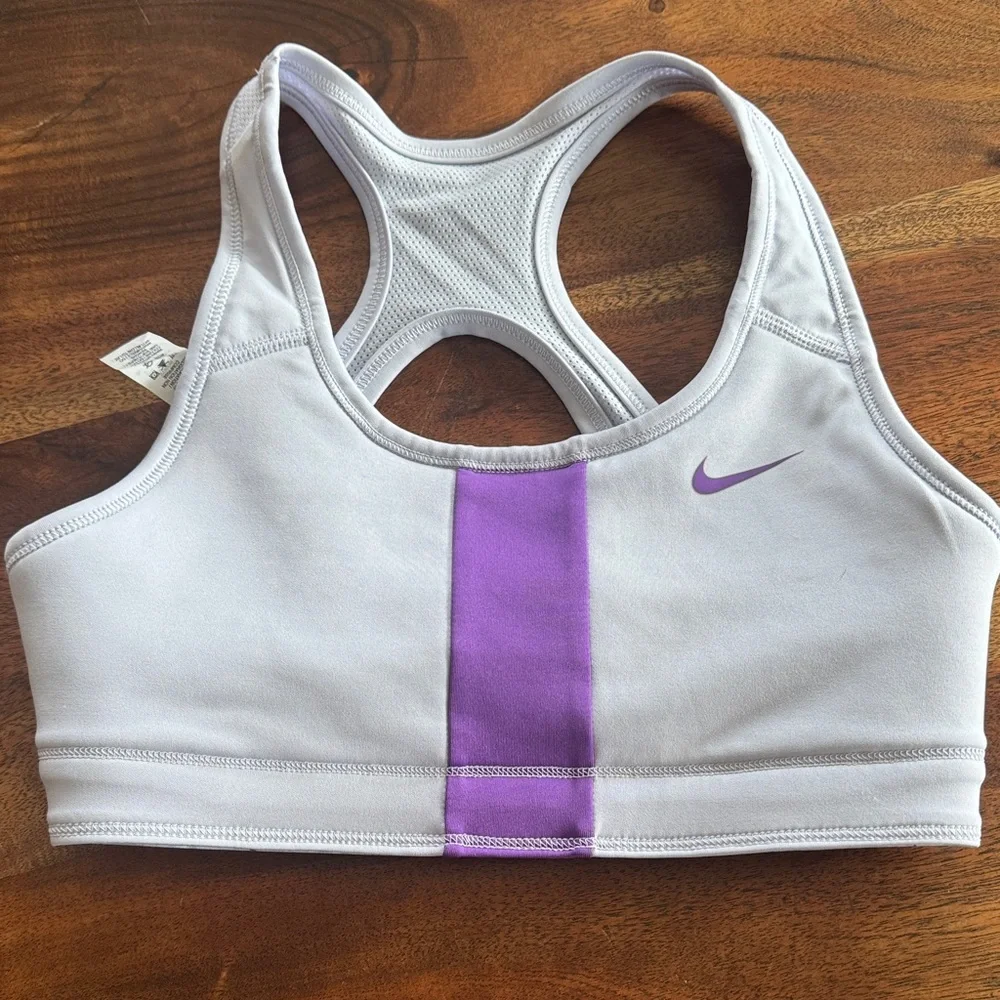 Nike Women's Purple Tie-Dye Sports Bra
